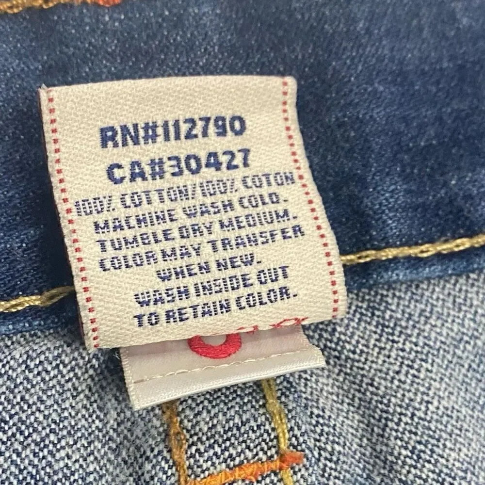 TRUE RELIGION Men’s Billy Jeans‎ Size 34/33 Hem Has been Altered SEE DESCRIPTION